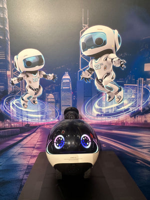 香港電腦節HKCCF2023記者招待會上，Chocho發佈一款家庭AI智慧陪伴機器人